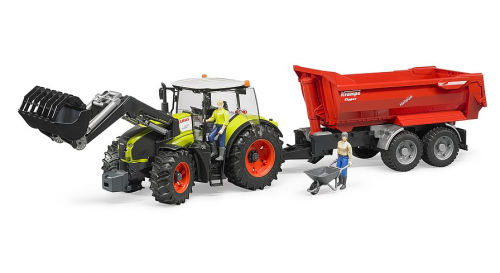 Claas Axion 950 mit Frontlader